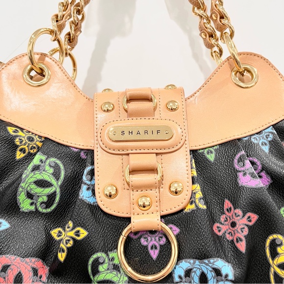 Sharif Signature Shoulder Bag With Dust Bag NWT - Picture 6 of 16